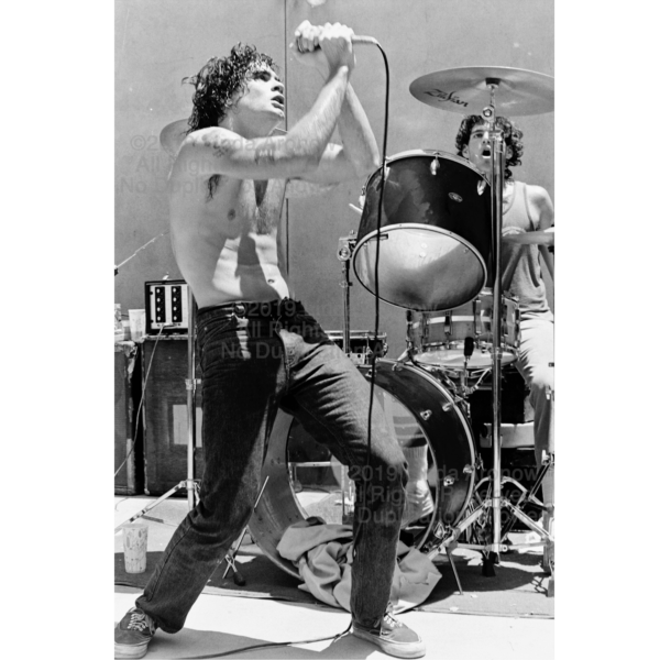 Henry Rollins & Anthony Martinez (Black Flag) UCLA 1983